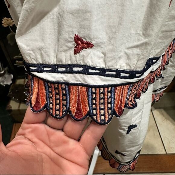 Marie Oliver Gia Embroidered Dress Size Small - Picture 4 of 12